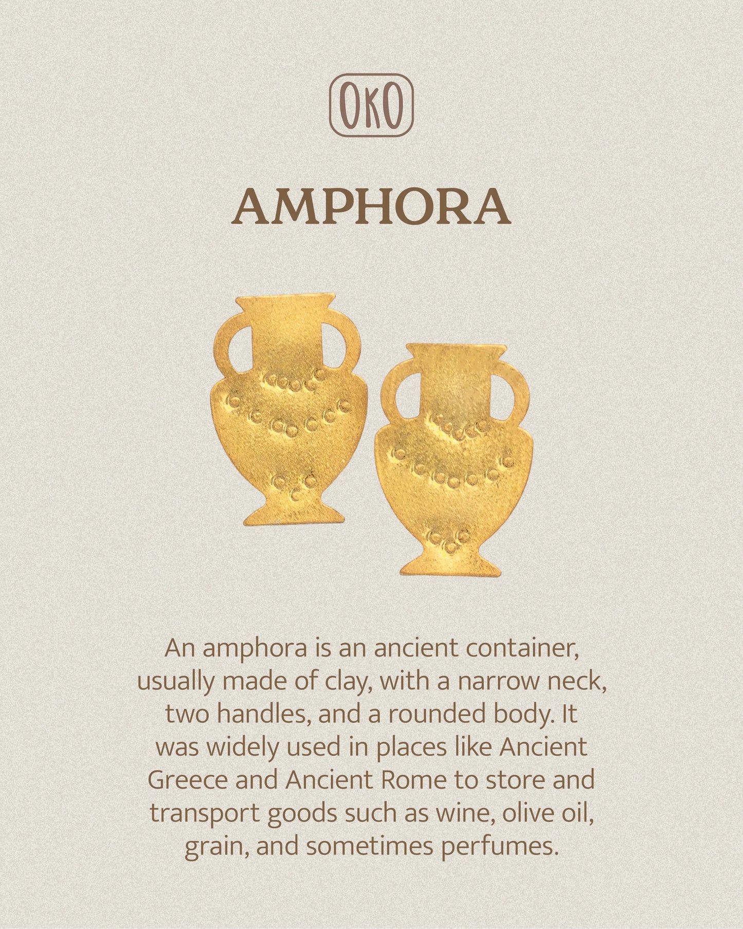 AMPHORA | Earrings