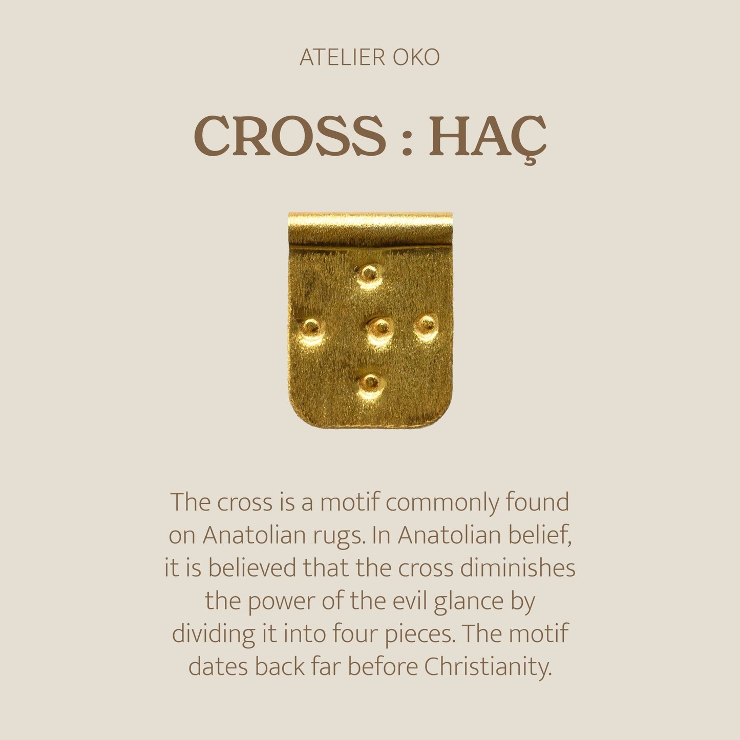 Cross - Micron Plated Talisman Necklace with Red Silk Thread