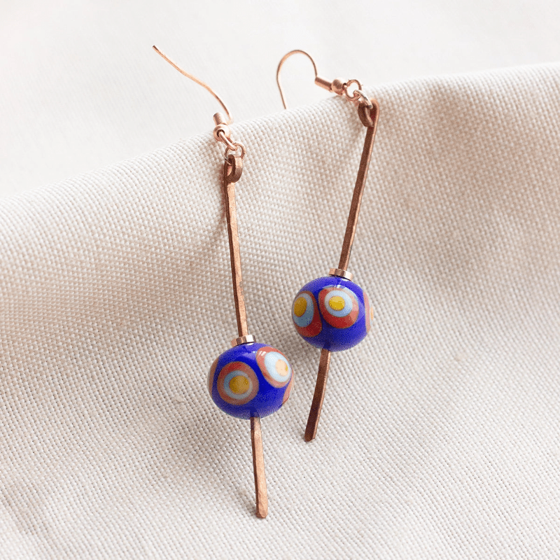 CINTEMANI N2 | Glass Beaded Earrings