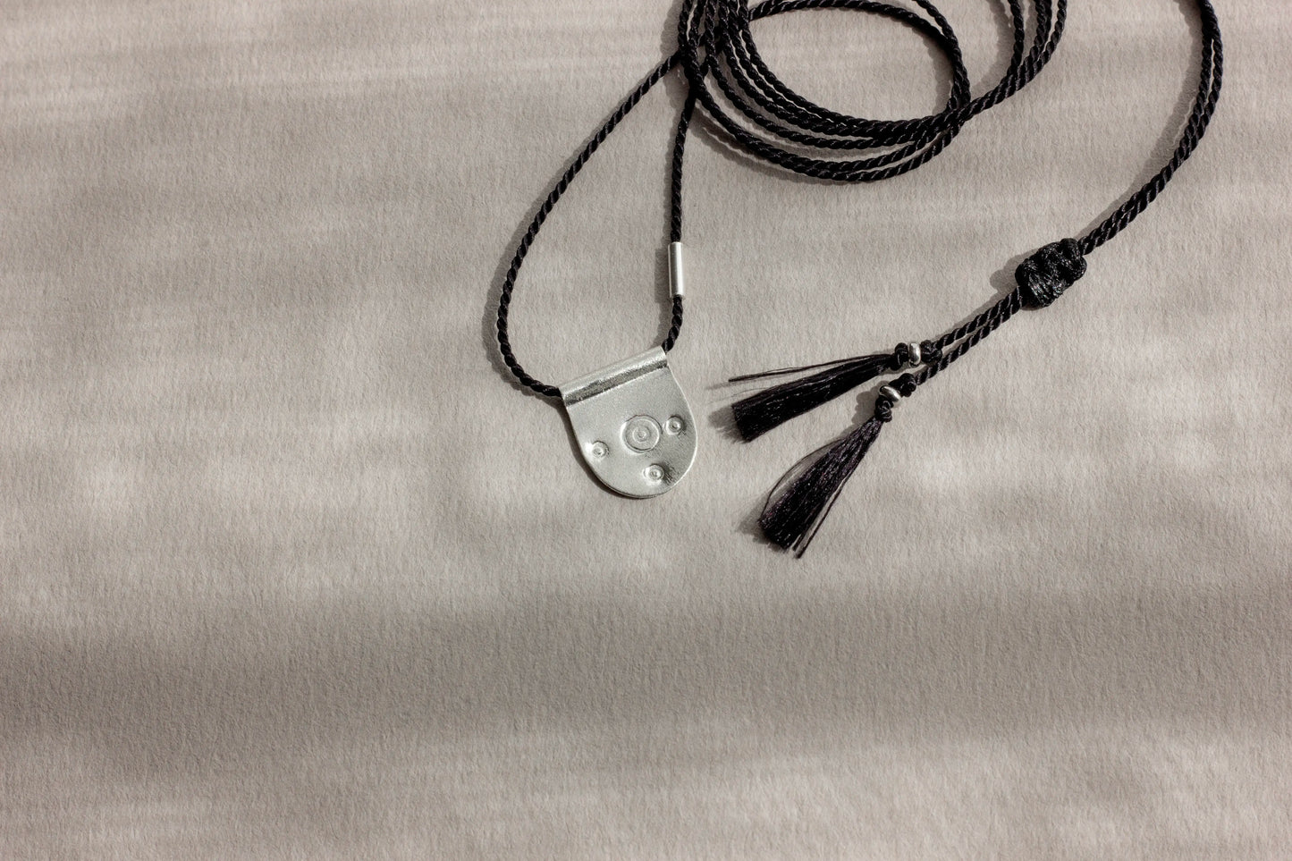 Harmony of the Spheres – Handmade Talisman Necklace in Sterling Silver
