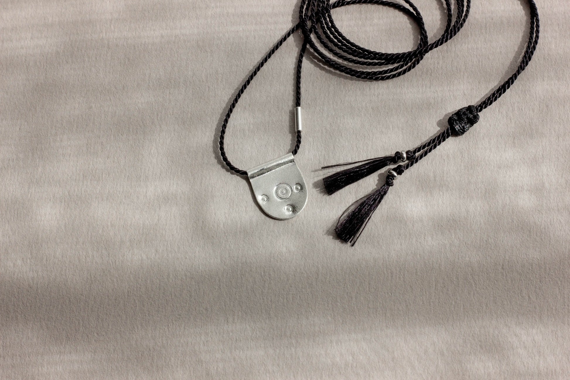 Harmony of the Spheres – Handmade Talisman Necklace in Sterling Silver