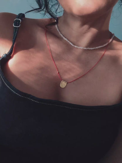 POMEGRANATE BLOSSOM | Talisman Necklace