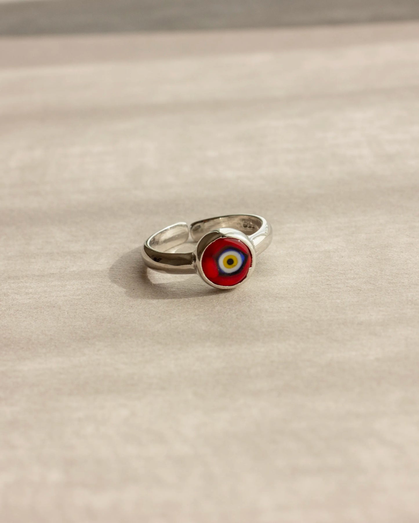 Adjustable Lucky eye ring