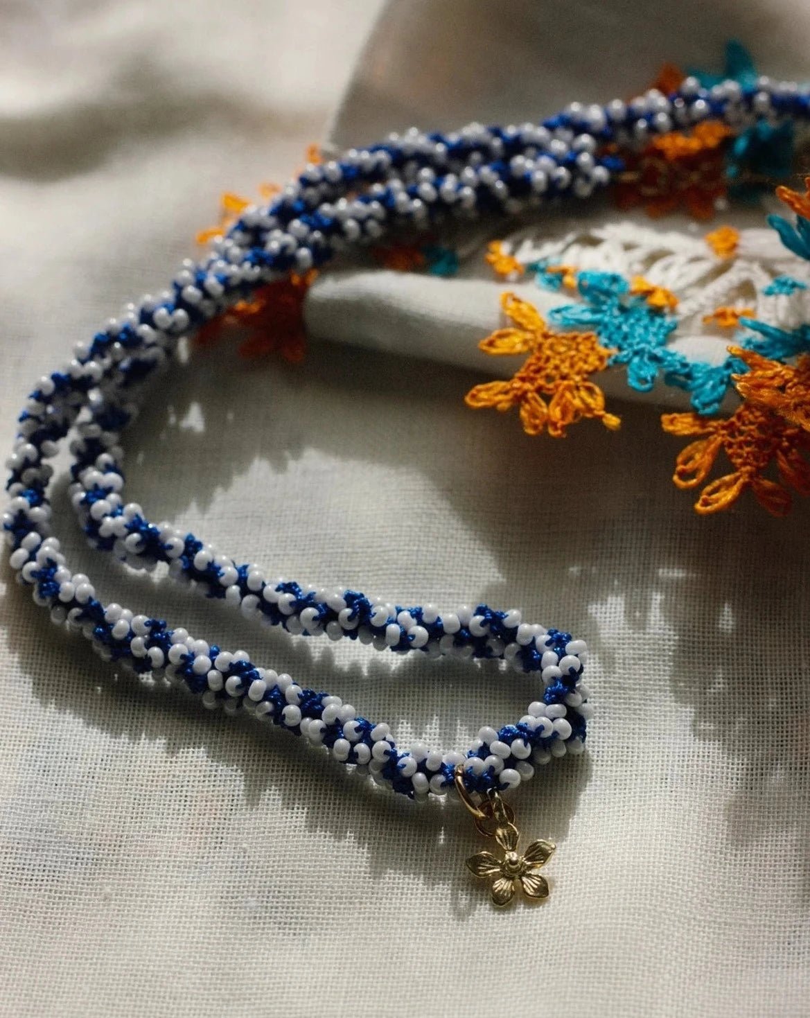 SEA FLOWER | Crochet Choker