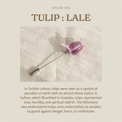 TULIP N2 | Glass Beaded Earrings