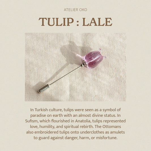 TULIP | Ohrringe aus Glasperlen